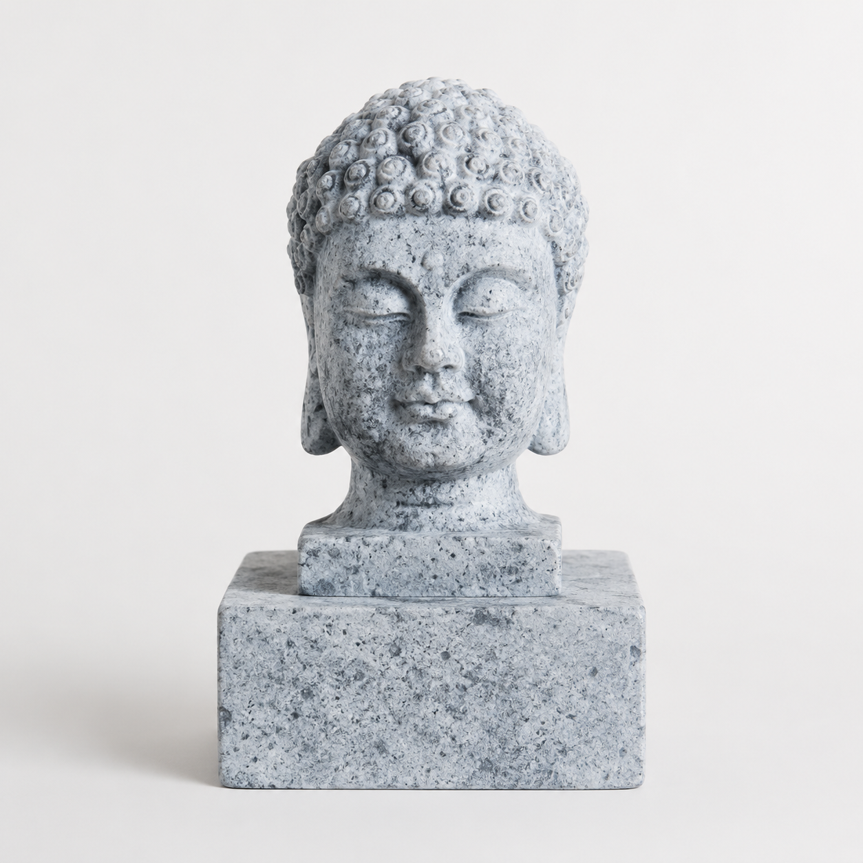 Stone bust sculpture